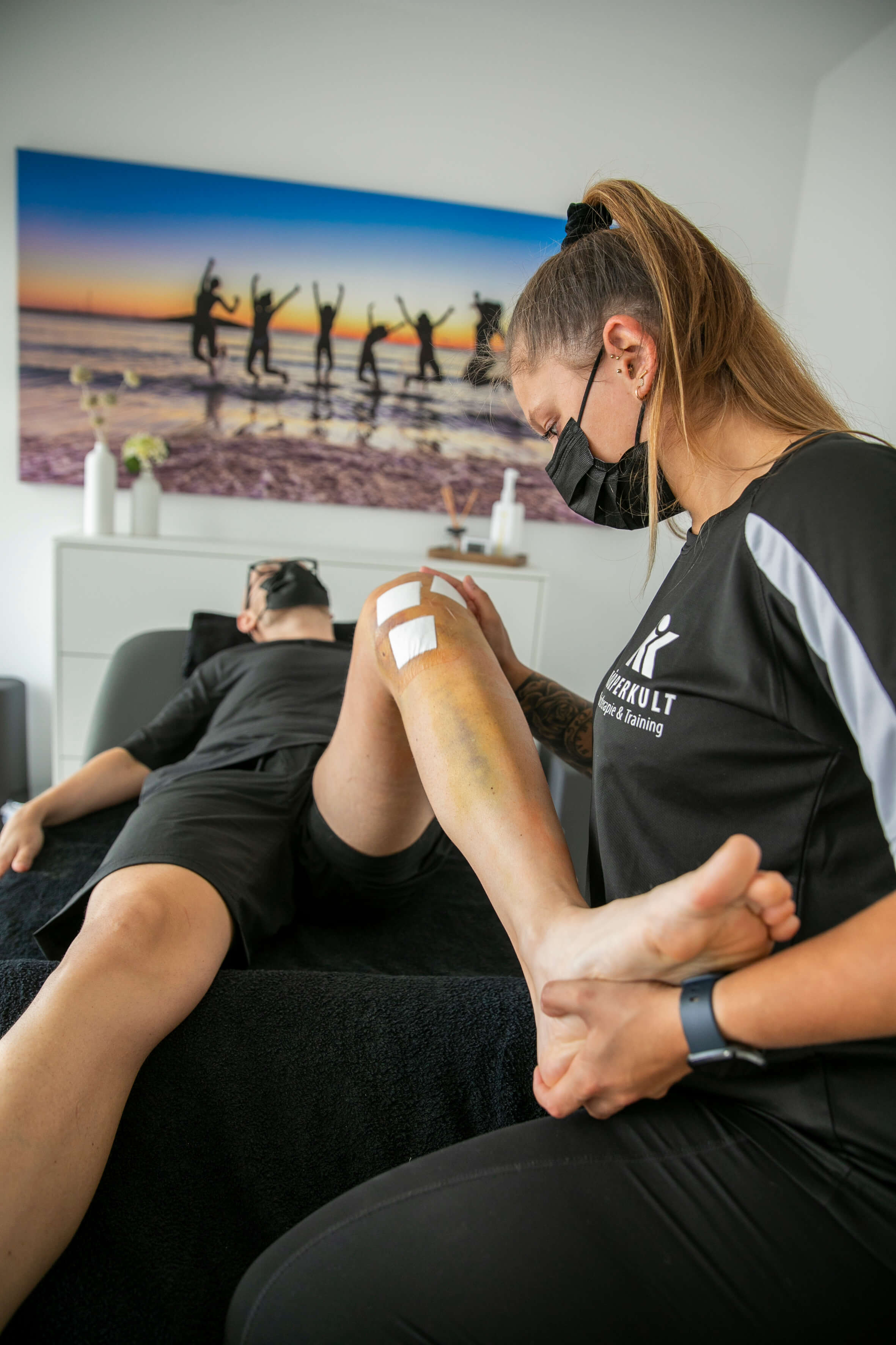 Physiotherapeutische Betreuung nach einem operativen Eingriff